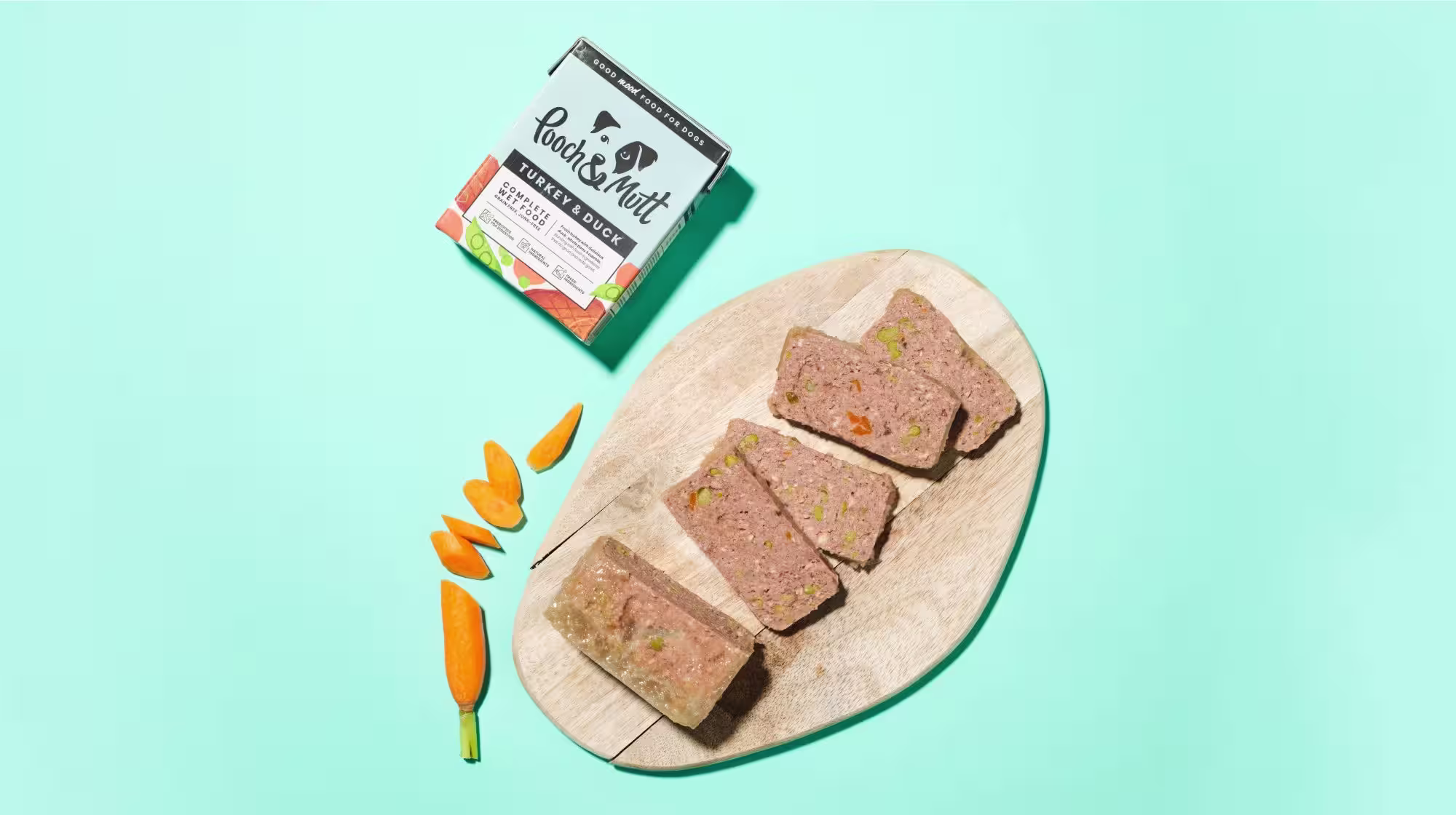 turkey and duck wet food for dogs