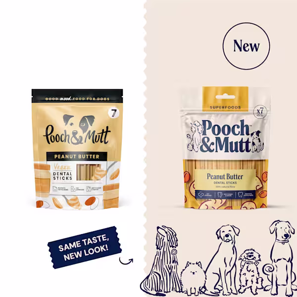 Peanut Butter Dental Sticks For Dogs