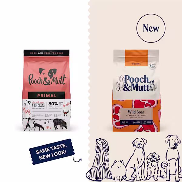 Primal Wild Boar High Meat Dry Food