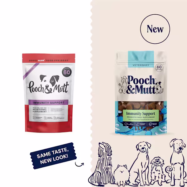 P&M NEW vs OLD SUPPLEMENTS VETERINARY IMMUNITY