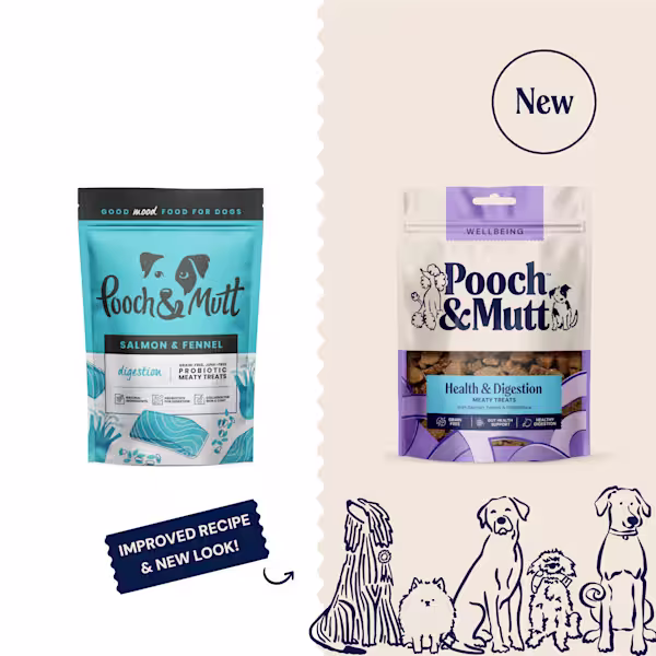Health & Digestion Postbiotic Fish Treats