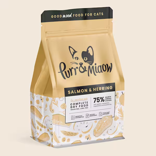 Salmon & Herring Dry Cat Food